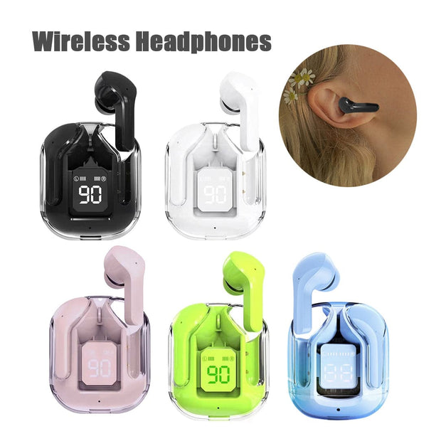 New Mini Transparent Wireless Bluetooth Headset:: FREE SHIPPING!!