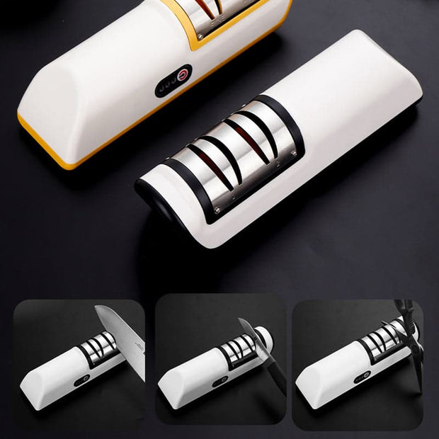 USB Rechargeable Electric Automatic Knife Sharpener::FREE SHIPPING!!