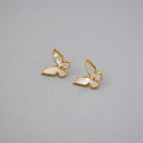 Creative butterfly earrings