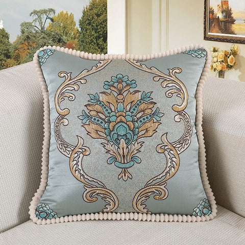 European style living room sofa square cushion cover