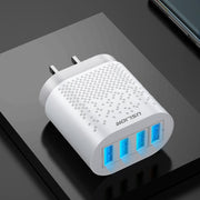 Mobile Phone Multi-port Charger Adapter :FREE SHIPPING!!