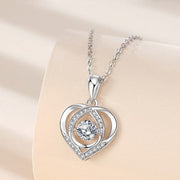 S925 Beating Heart-Shaped Necklace