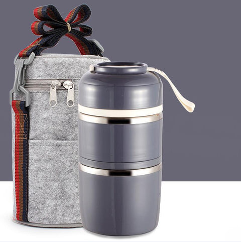 Portable Stainless Steel Lunch Box