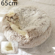 Plush 2 In 1 Dog And Cat Winter Bed; Warm :: FREE SHIPPING!!