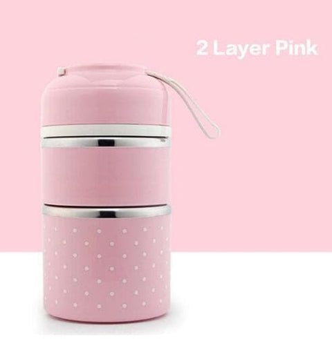 Creative Portable Stainless Steel Lunch Box - FREE SHIPPING!