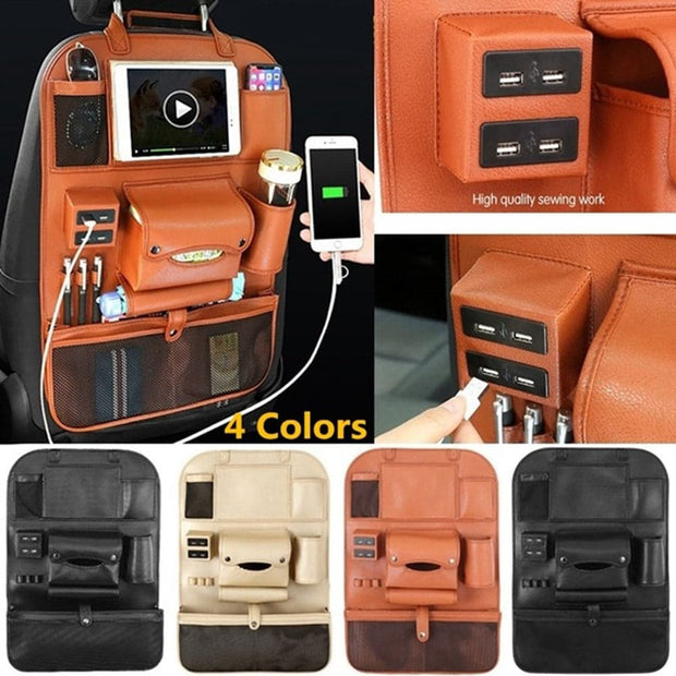 Creative Car Backrest Multifunctional Storage Bag::FREE SHIPPING!!