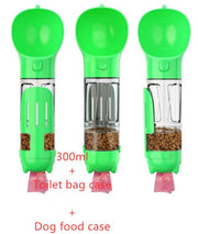 Pet Water Bottle Feeder Bowl with Garbage Bag Storage::FREE SHIPPING!!