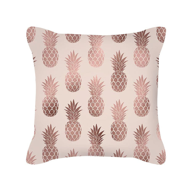 Nordic Style Rose Gold Pink Geometric Square Cushion Cover:: FREE SHIPPING!!