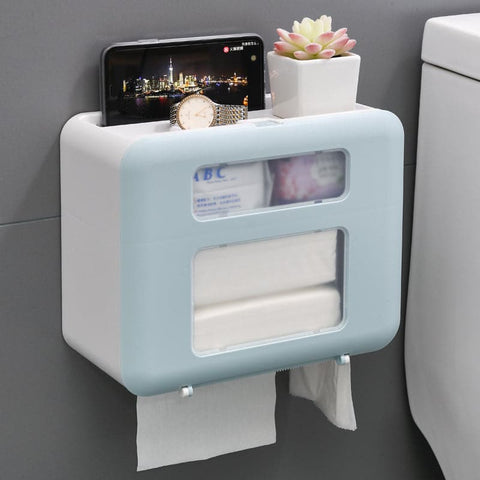 Anan Bathroom Accessory and Tissue Box