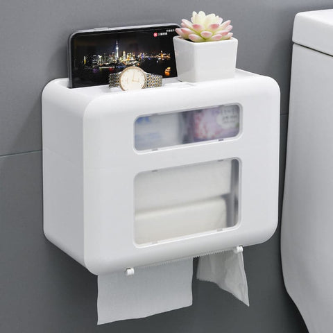 Anan Bathroom Accessory and Tissue Box