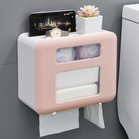 Anan Bathroom Accessory and Tissue Box