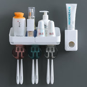 Creative Toothbrush Holder with  Storage and Toothpaste Squeezer:: FREE SHIPPING!!