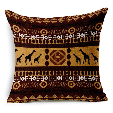 African Sofa Pillow & Cushion Cover