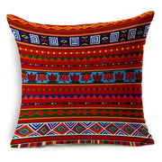African Ethnic Stripe Linen & Cotton Sofa Pillow & Car Cushion Cover:: FREE SHIPPING!!