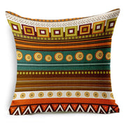 African Ethnic Stripe Linen & Cotton Sofa Pillow & Car Cushion Cover:: FREE SHIPPING!!