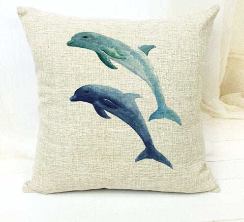 Creative Marine Series Printed  Cushion Cover::FREE SHIPPING!!