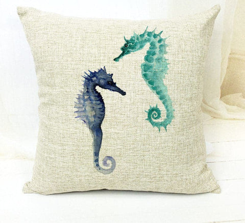 Creative Marine Series Printed  Cushion Cover::FREE SHIPPING!!