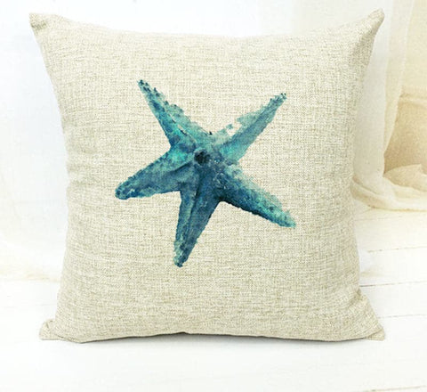 Creative Marine Series Printed  Cushion Cover::FREE SHIPPING!!