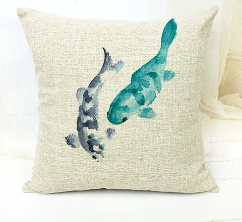 Creative Marine Series Printed  Cushion Cover::FREE SHIPPING!!