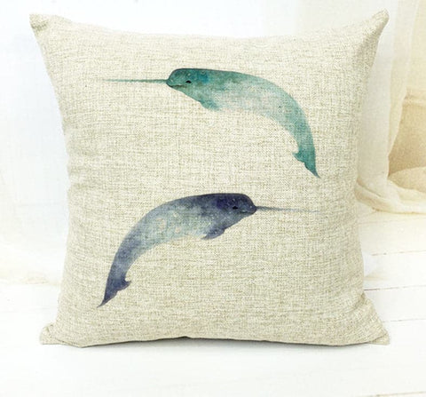 Creative Marine Series Printed  Cushion Cover::FREE SHIPPING!!