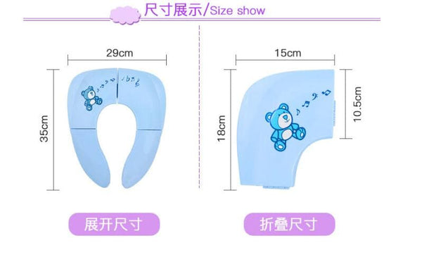 Sturdy Folding Toilet Seat for Children:: FREE SHIPPING!!