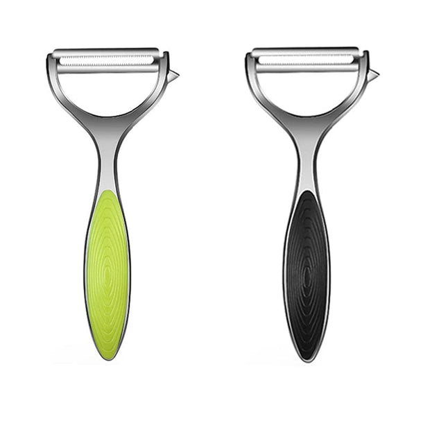 Stainless steel peeler and scraper