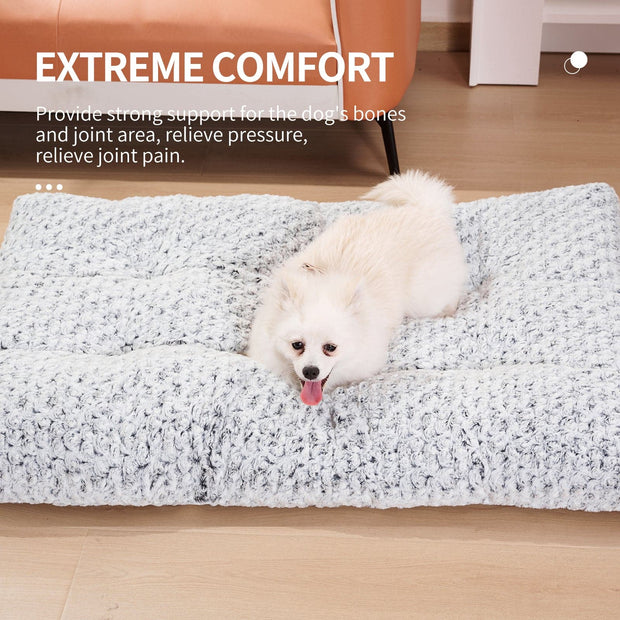 Thickened Rose Velvet, Cotton, Soft Fluffy Washable Dog Bed!!::FREE SHIPPING!!