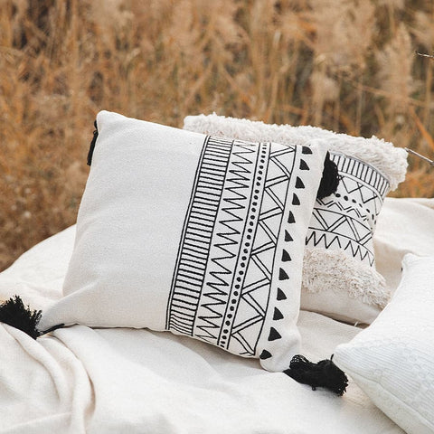 Cotton & Linen Siesta Cushion Covers