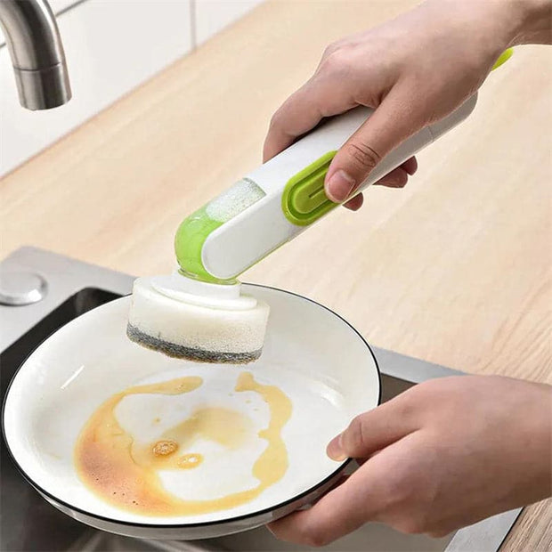 Multi-Functional Liquid-Filled Long-Handle Cleaning Brush::FREE SHIPPING!!