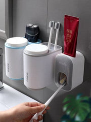 Ecoco Wall Mounted Automatic Toothpaste Dispenser and Holder::FREE SHIPPING!!