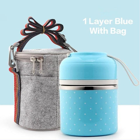 Creative Portable Stainless Steel Lunch Box - FREE SHIPPING!