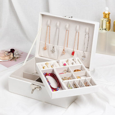 Elegant Multifunctional Jewelry Storage Box