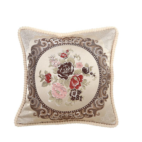 European style living room sofa square cushion cover