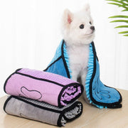 Super Absorbent Micro Fiber Bathrobe for Pets.