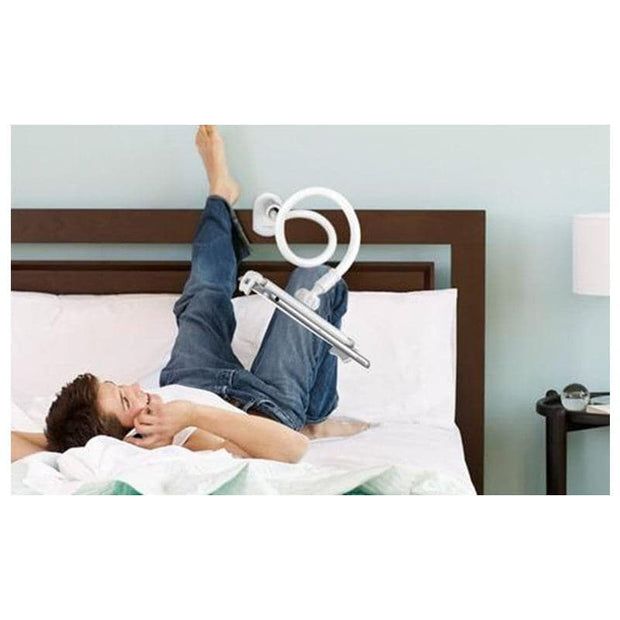 Creative 360 Degree Spiral Base, Gooseneck Mobile Phone & Tablet Stand -> 4"- 10.6" :: FREE SHIPPING!!