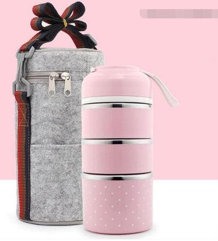 Creative Portable Stainless Steel Lunch Box - FREE SHIPPING!