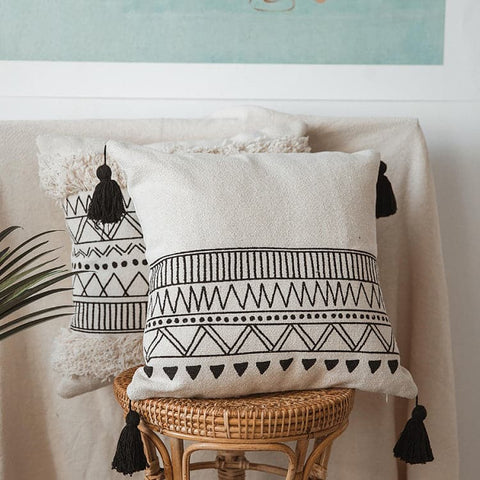 Cotton & Linen Siesta Cushion Covers