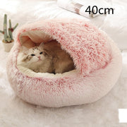 Plush 2 In 1 Dog And Cat Winter Bed; Warm :: FREE SHIPPING!!