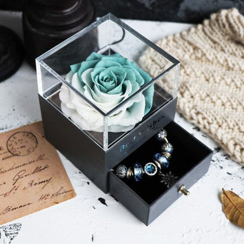 Eternal Flower Rose Jewelry Box