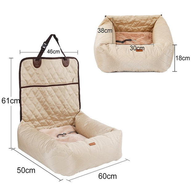 Multifunctional Pet Car Bag & Bed