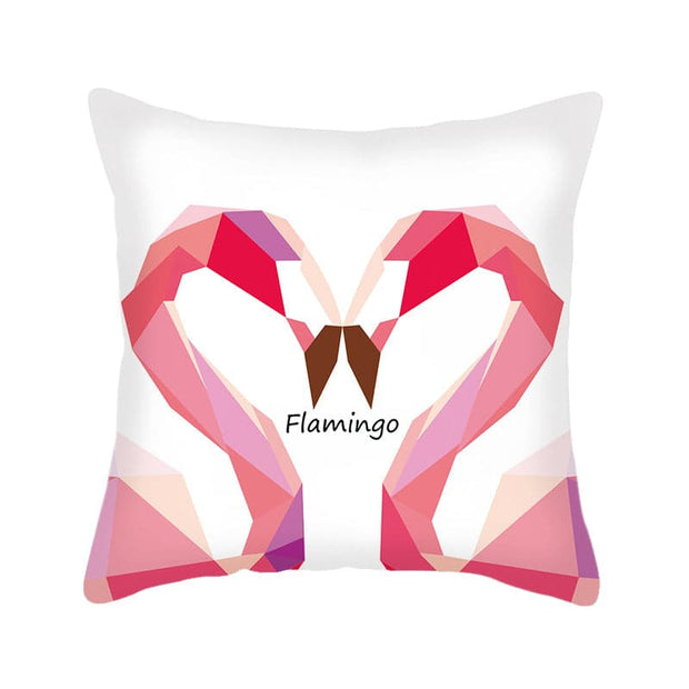 Creative Flamingo  Cushion Cover::FREE SHIPPING!!