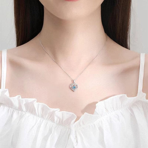 S925 Beating Heart-Shaped Necklace