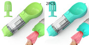 Pet Water Bottle Feeder Bowl with Garbage Bag Storage::FREE SHIPPING!!