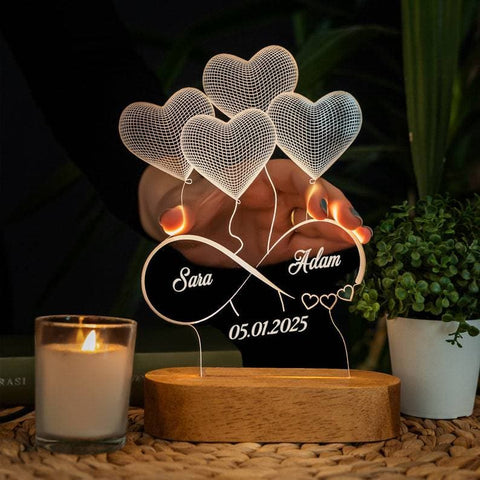 Personalized Valentine's Day Gift LED Art Light Ideas