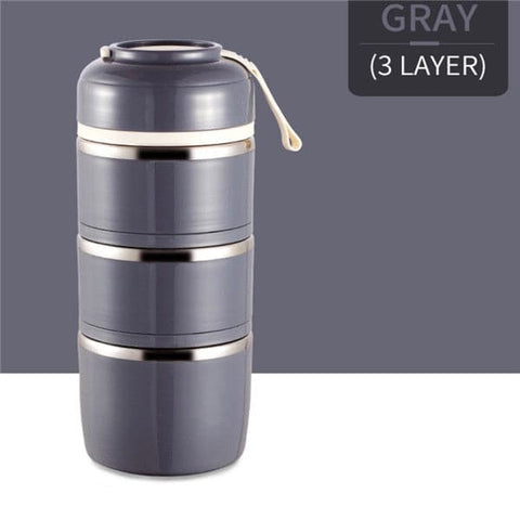 Creative Portable Stainless Steel Lunch Box - FREE SHIPPING!