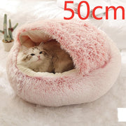 Plush 2 In 1 Dog And Cat Winter Bed; Warm :: FREE SHIPPING!!