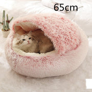 Plush 2 In 1 Dog And Cat Winter Bed; Warm :: FREE SHIPPING!!