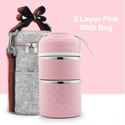 Creative Portable Stainless Steel Lunch Box - FREE SHIPPING!