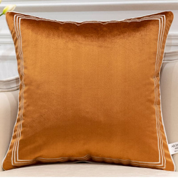 Patterned Cushion Cover Flannel Embroidered::FREE SHIPPING!!