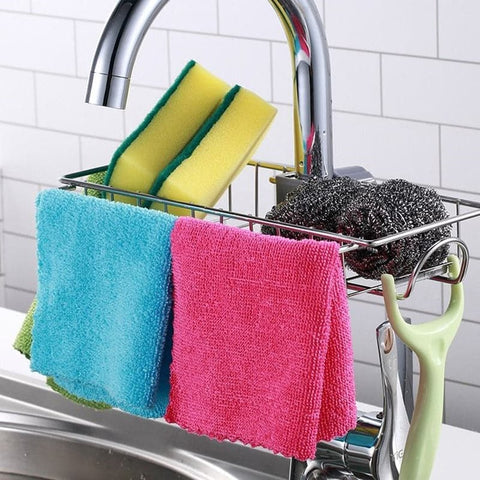 Creative Sponge Storage Faucet Holder